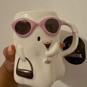 Ghost Mug With Expresso Martini Glass